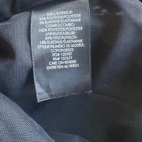 Alice + Olivia Black and silver Dress 10 - Picture 8 of 10